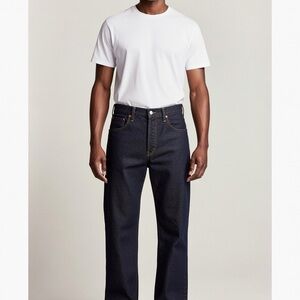 Levi's Dark Indigo Straight Jeans